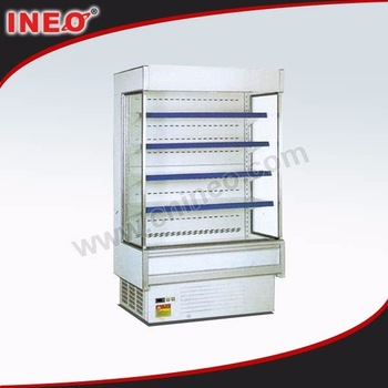 Free Standing Supermarket Drink refrigerator freezer/ cold storage refrigerator freezer