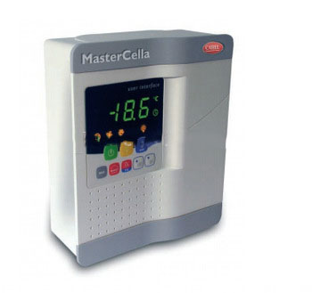 CAREL digital temperature controller used on refrigeration equipment