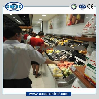 New design vegetable and fruit walk in cooler for supermarket cold room