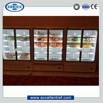 convenience store refrigerator showcase for dairy&beverage display
