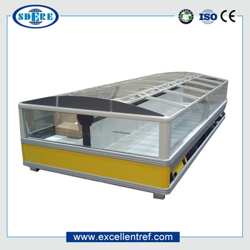 DID3715O1 Double Island Freezer Showcase for Frozen Meat