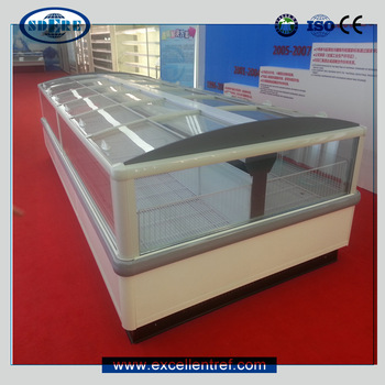 DID2215L1 Double Island Refrigerated showcase