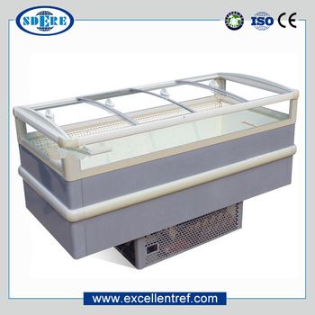 chest refrigerated promotion cabinet for frozen food