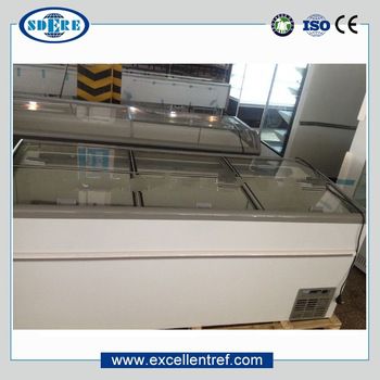Hot sale AHT paris 20l 404a freezer thermoelectricmini freezer showcase