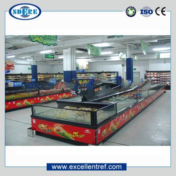 Hot sale 404a ice cream gelato electrical appliances fridge showcase freezer