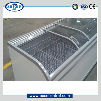 DIB181ECH1 Built in Static Type Display Freezer Supermarket Refrigeration Equipment