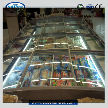 DID2515O1 Horizontal Meat Freezer Used as Store Refrigerator