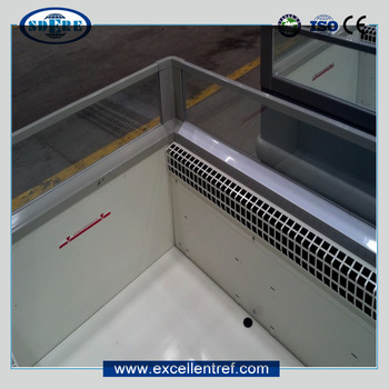 Hot sell China manufactory DID2515O1 Horizontal fish display refrigerator and cooler