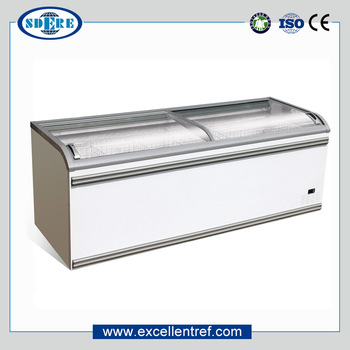 DIB181ECH1 Glass Door Indsutrial Fridge Showcase for Supermarket Display