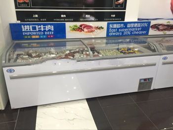 DIB2108H1 Industrial Fridge Price AHT Type Display Fridge with R290