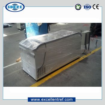 DIB2108H1 Convenience Store Refrigerator And AHT Type Island Display Freezer with R290