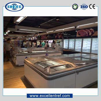 AHT Paris Freezer Propane Powered Refrigerators for Supermarket