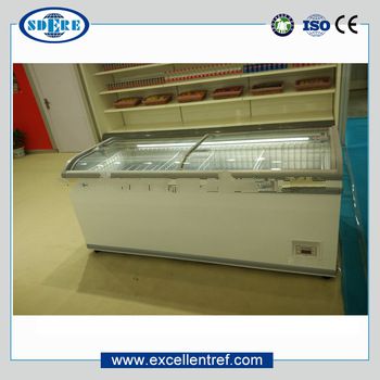 AHT Paris Freezer Propane Powered Refrigerators for Supermarket