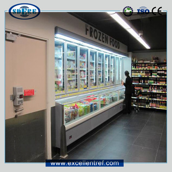 DCS1822F1 Industrial Fridge Price/Combination Industrial Fridge for Supermarket