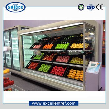 DMS1219O1 Plug In Refrigerated Supermarket Showcase for Vegetable