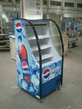 DHM1216O1 Semi-Vertical Multideck Display Cabinet Refrigerator