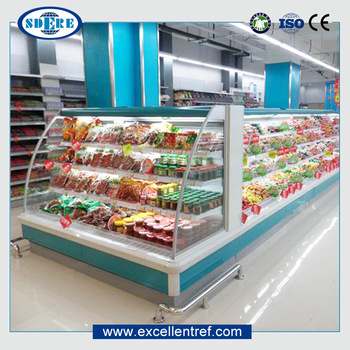 DHM1213O1 Vertical Open Commercial Refrigeraor Used as Mini Upright Fridges In Grocery