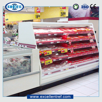 DHM1213O1 Display Half Freezer Half Refrigerator Used as Supermarket Refrigerated Showcase