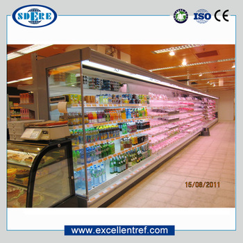 DMM1220O1 Display Refrigerator Uased as Industrial Fridge for Supermarket