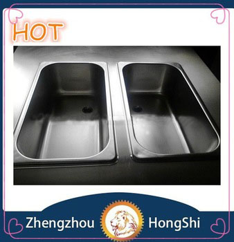 2015 Stainless steel hot sale table top stainless steel soft ice cream maker machine