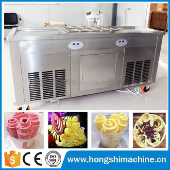 Hot sale different type fried ice cream(whatsapp:0086-136736545621)