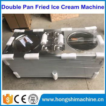 Factory sale new design commercial fried ice cream machine price