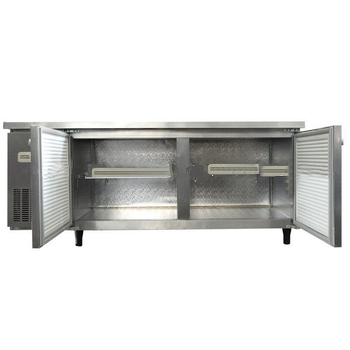Commercial refrigerated storage cabinets workbench freezer frozen freezer cold flat bench work
