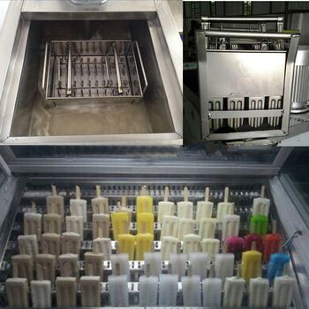 Stainless steel high quality ice lolly machine / popsicle making machine