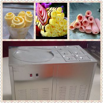 factory supply ice cream roll machine