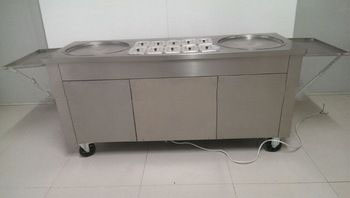 commercial Fried Ice Cream Roll Machine