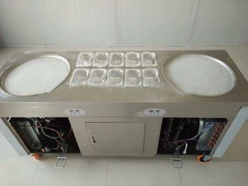Double pot three compressor ice machine