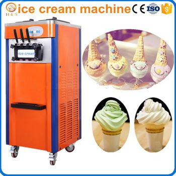 hot sale commercial soft ice cream machine / ice cream making machine / ice cream machine soft serve
