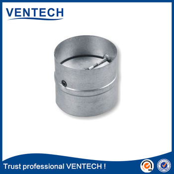 Ventilation Damper One way Shuffer GI damper
