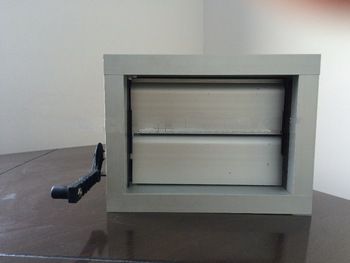 air ventilation air duct manual volume control damper aluminum hvac damper