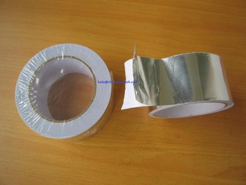 Heating resistant aluminum single sided adhesive tape