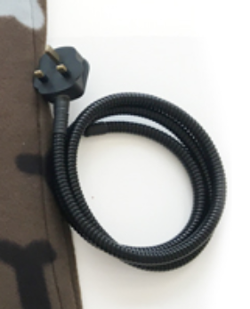 Heated protected cable