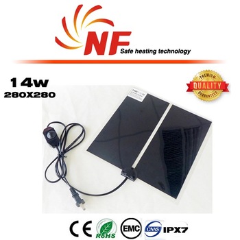 Warmtact FIR Electric thermal carbon pet heated mat for crawler