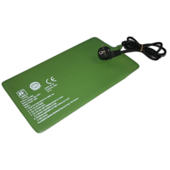 Far infrared pet heating mat with overheating protection and power cord chew