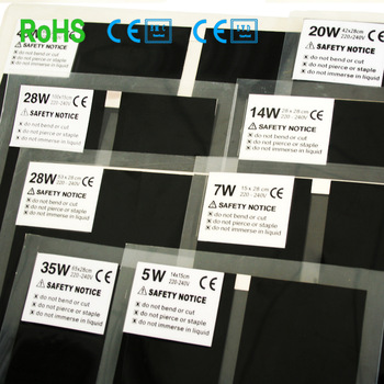 ECO Friendly far infrared heating mats 53 28cm 28W