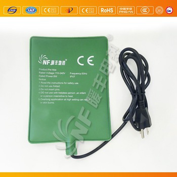 Silicone heat mat waterproof IPX7 for aquarium heater