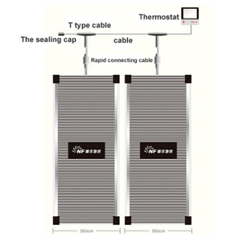 NF370 PTC Jointless Electric heating film heating system