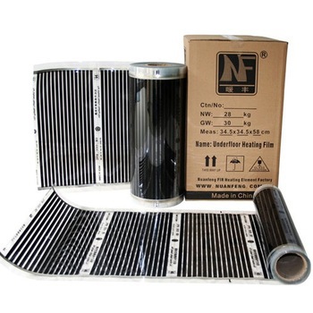 Underfloor electric heating film