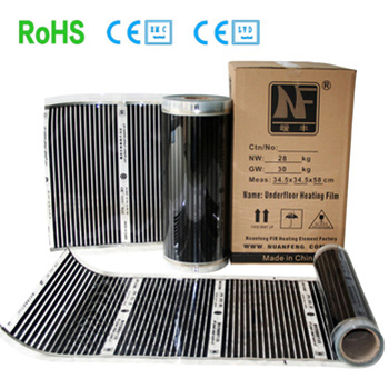 Warmtact far infrared 12v carbon heating film with CE RoHS