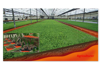 Far infrared seedling heat mat