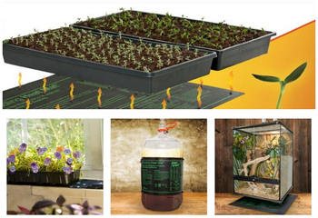 Waterproof PVC seedling heat mat 40 60cm 40w