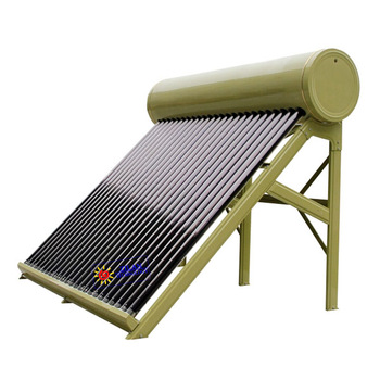 Compact solar water heating