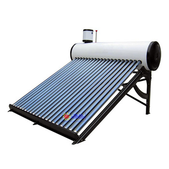Solar water heater with assistant tank