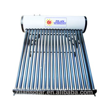 58*1800mm/47*1500mm/70*2100mm 3 target vacuum tube stainless steel 304 non pressure solar water heater 50L-450L best price