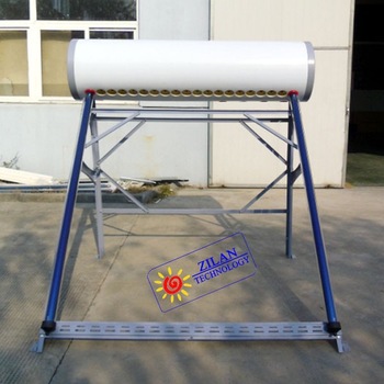 Solar hot water shower geyser with assistant tank