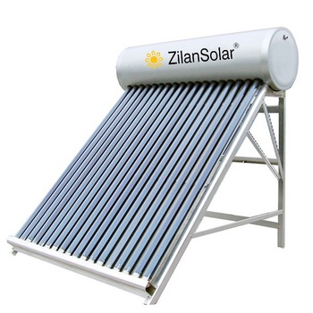 180L non pressurized solar water heater with Aluminum alloy frame and CE, CCC, ISO9001